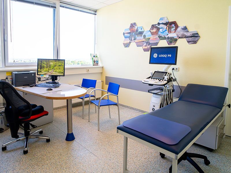 Bild Behandlungsraum 1 - Praxis Rheumatologie Ludwigsburg